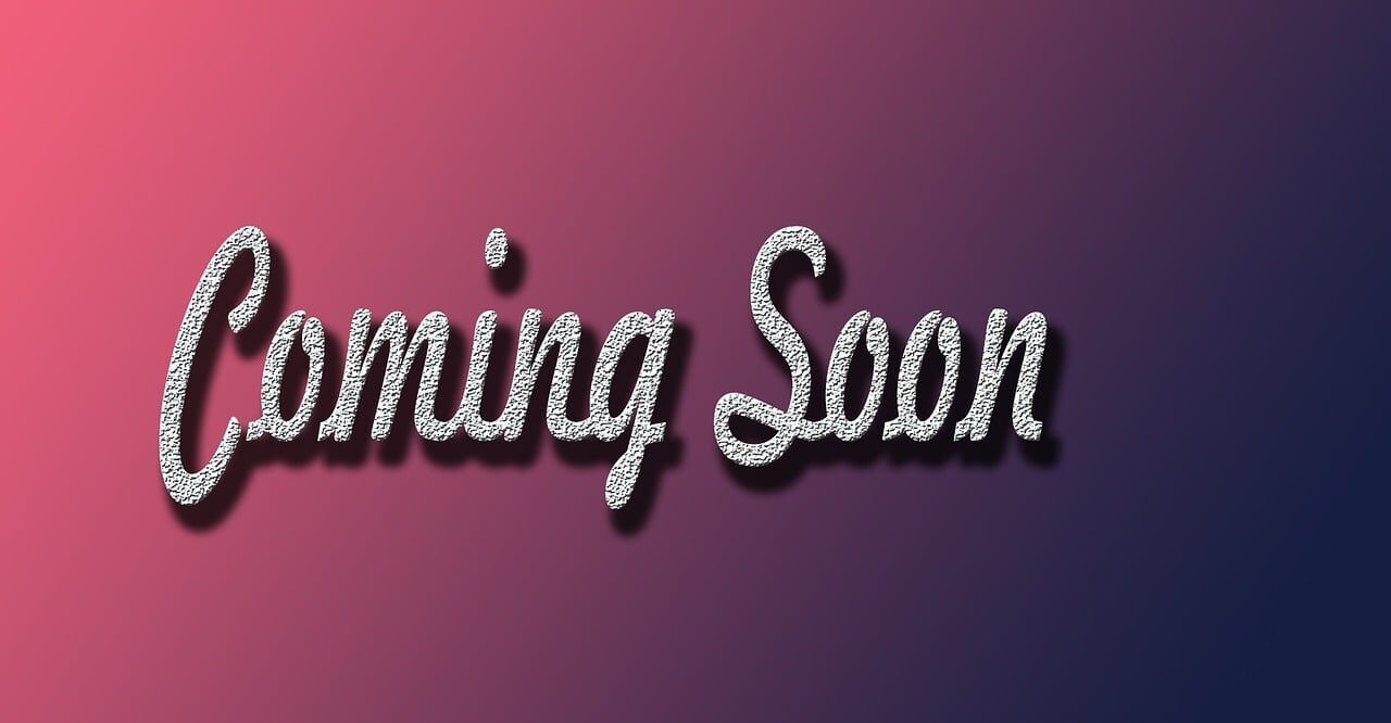 coming soon, construction, progress, word, lettering, shadow, texture, purple, pink, gradient, background, coming soon, coming soon, coming soon, coming soon, coming soon